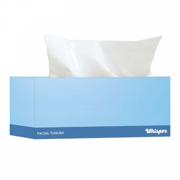 Whisper 2ply Facial Tissue 180s x 32 packs