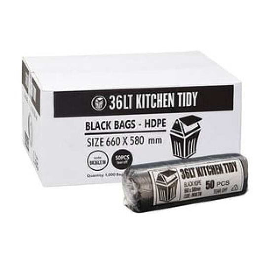 36 Litre Kitchen Tidy Black